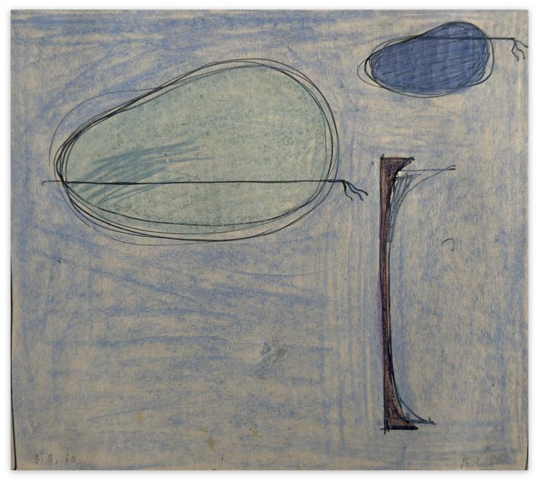 Catalogue raisonné, Vladimir Yankilevsky, Composition, 1960