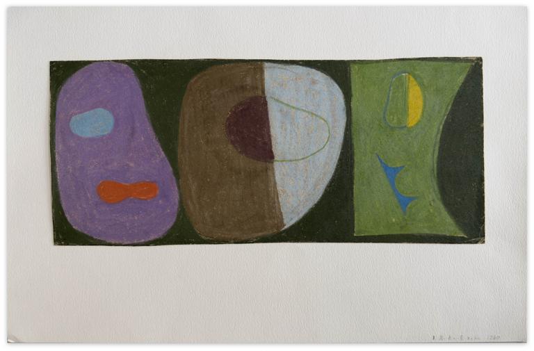 Catalogue raisonné, Vladimir Yankilevsky, Landscape of Forces, 1961