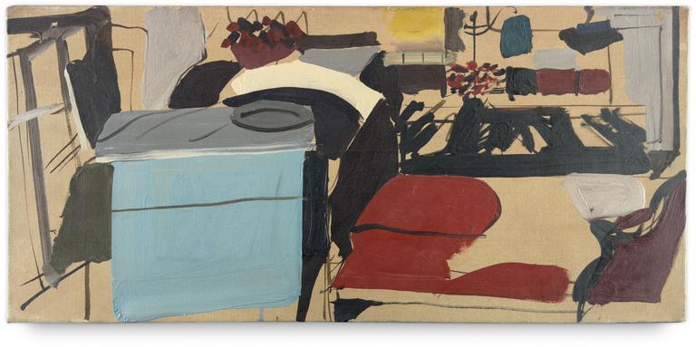 Michel Mousseau, Buffet Bleu, circa 1971-1974