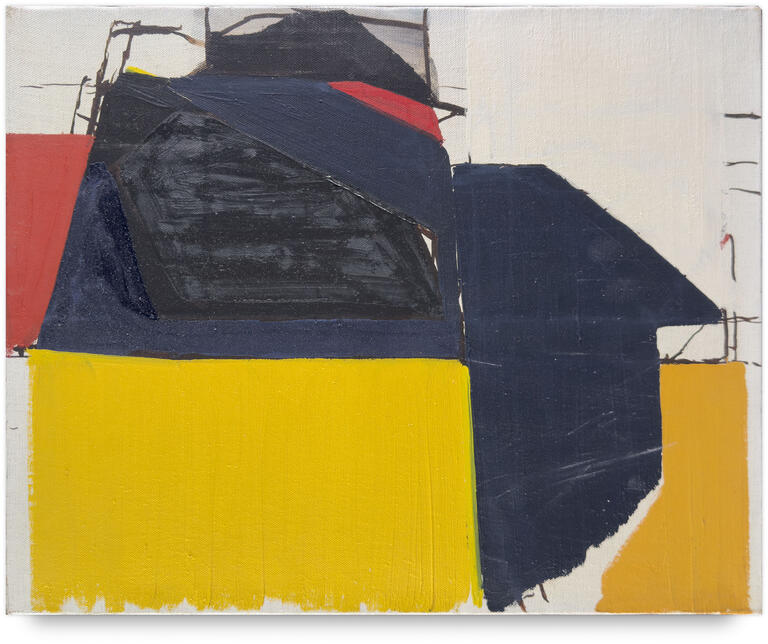 Catalogue raisonné, Michel Mousseau, Grand plan jaune, circa 1995