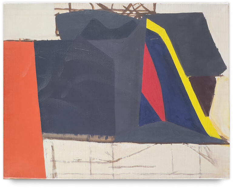 Catalogue raisonné, Michel Mousseau, Bande jaune, 6 IV 1996
