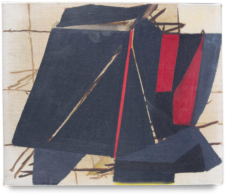 Catalogue raisonné, Michel Mousseau, Filet rouge, 15 III 1996