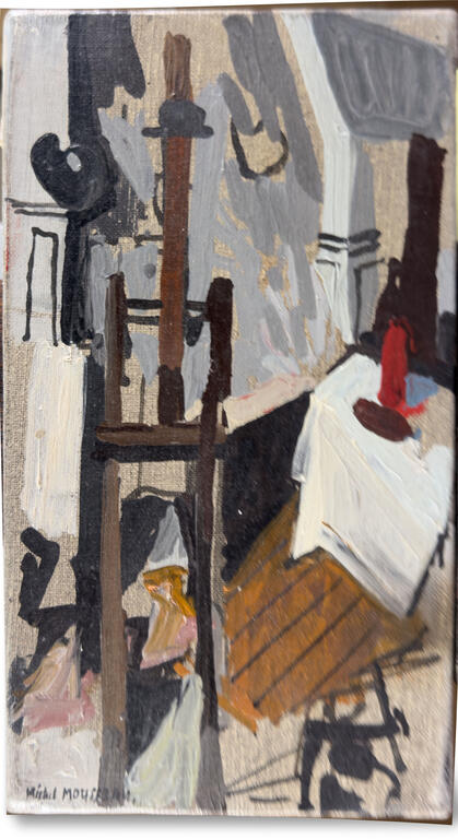 Catalogue raisonné, Michel Mousseau, Atelier, circa 1971-1974