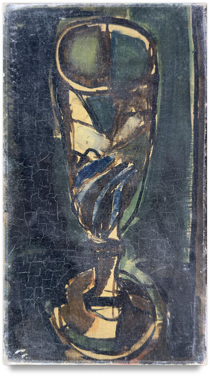 Catalogue raisonné, Michel Mousseau, Un Verre, Erica 1955