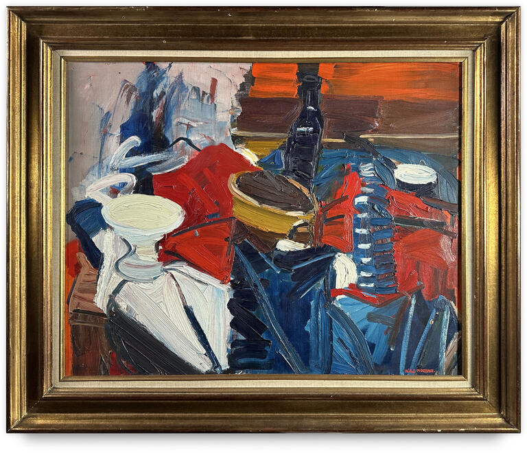 Catalogue raisonné, Michel Mousseau, Compotier blanc, circa 1970