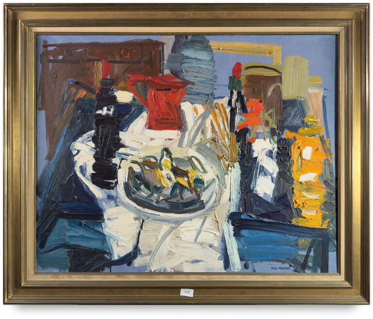 Catalogue raisonné, Michel Mousseau, Huitres, circa 1970