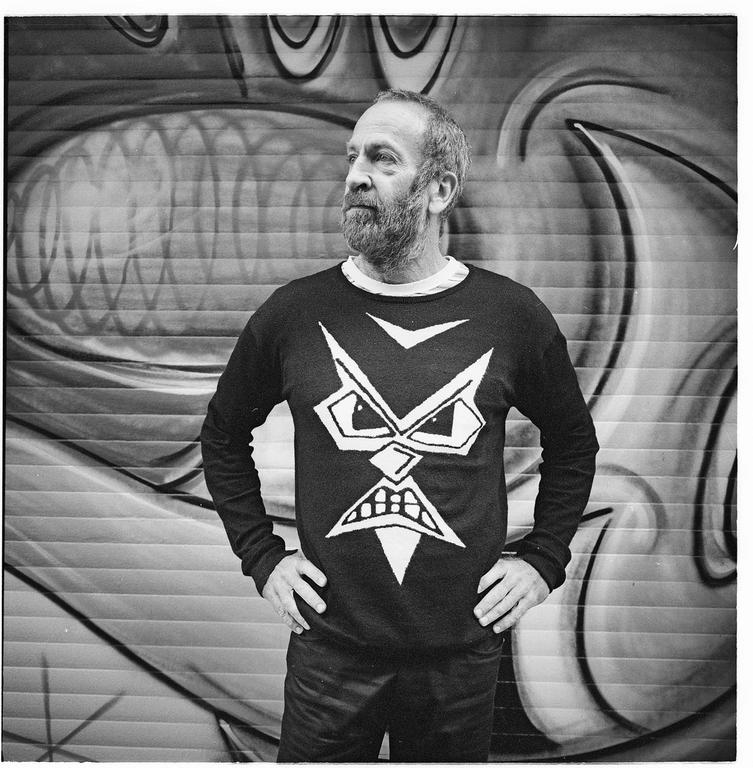 Philipp Hugues Bonan photographe, portrait de Kenny Scharf