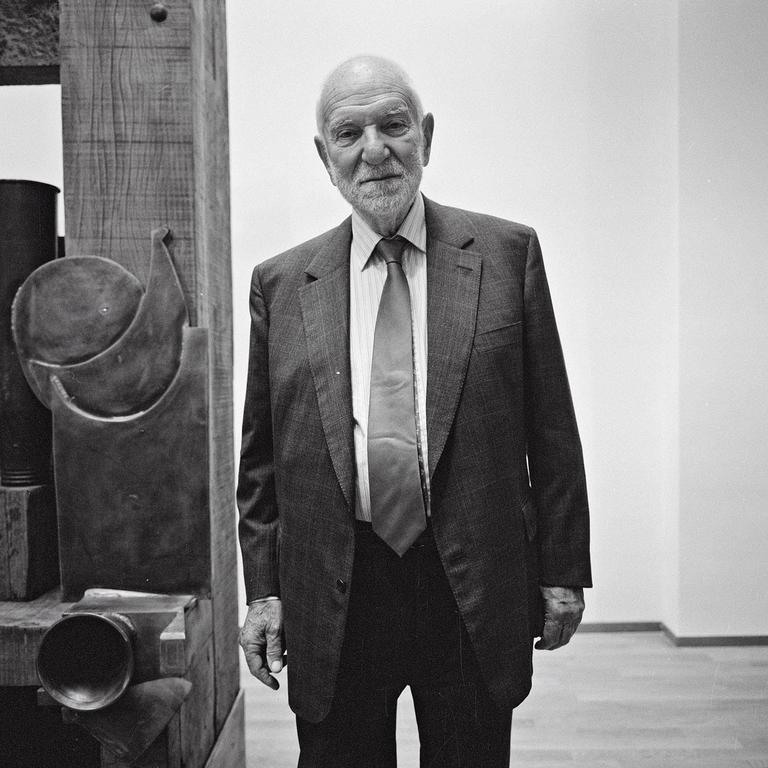 Philipp Hugues Bonan photographe, portrait d'Anthony Caro