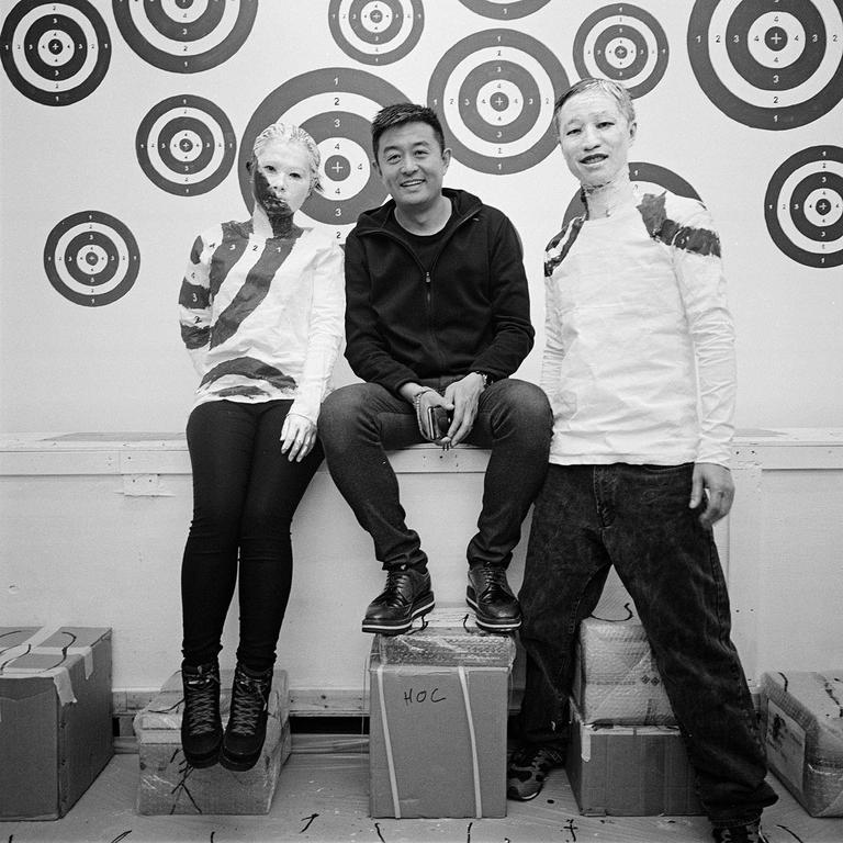 Catalogue raisonné, Philipp Hugues Bonan photographe, portrait de Liu Bolin