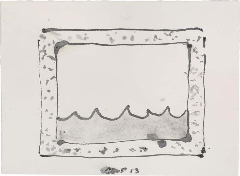 Catalogue raisonné, Michel Potage, SANS TITRE — 2013