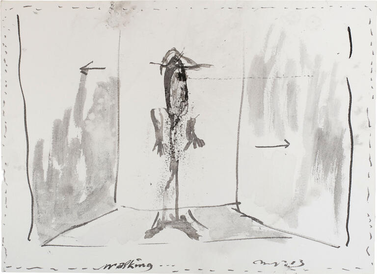 Catalogue raisonné, Michel Potage, WALKING — 2013