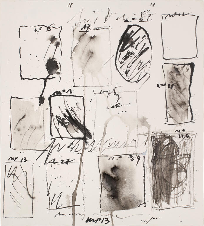 Catalogue raisonné, Michel Potage, SANS TITRE — 2013