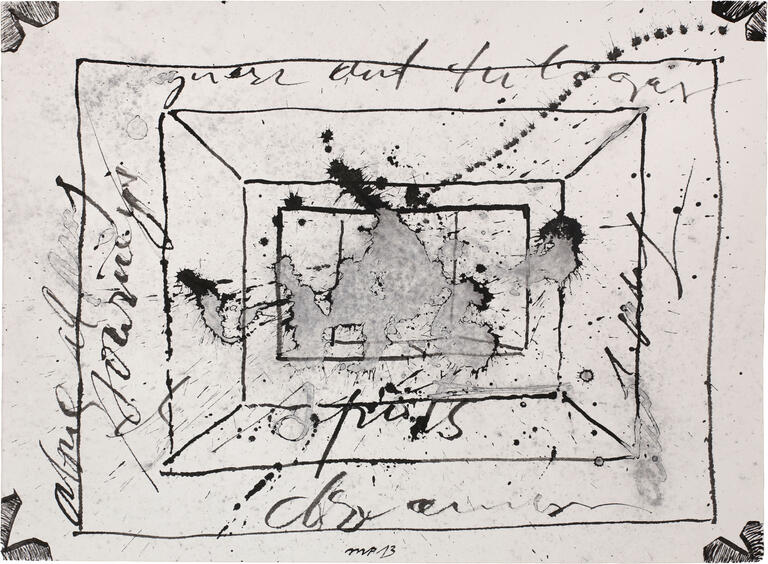 Catalogue raisonné, Michel Potage, SANS TITRE — 2013