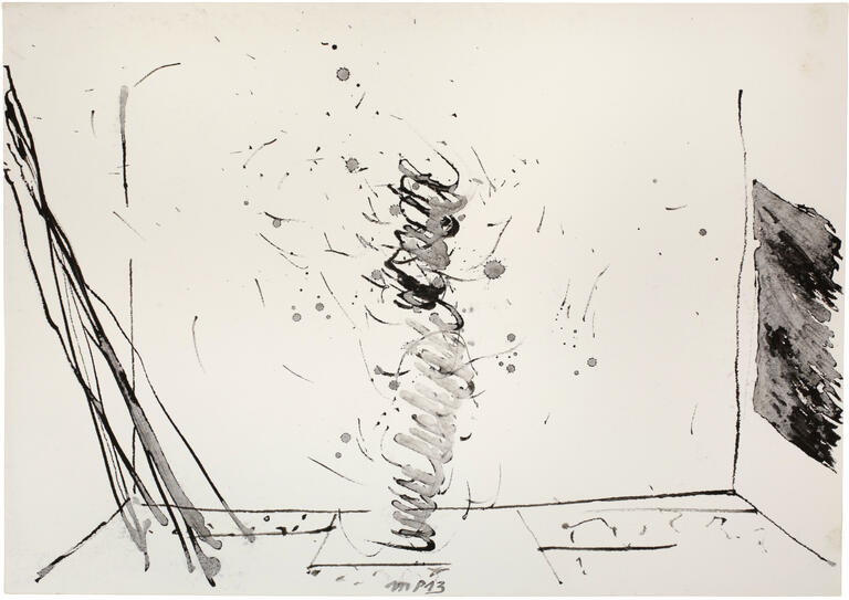 Catalogue raisonné, Michel Potage, SANS TITRE — 2013