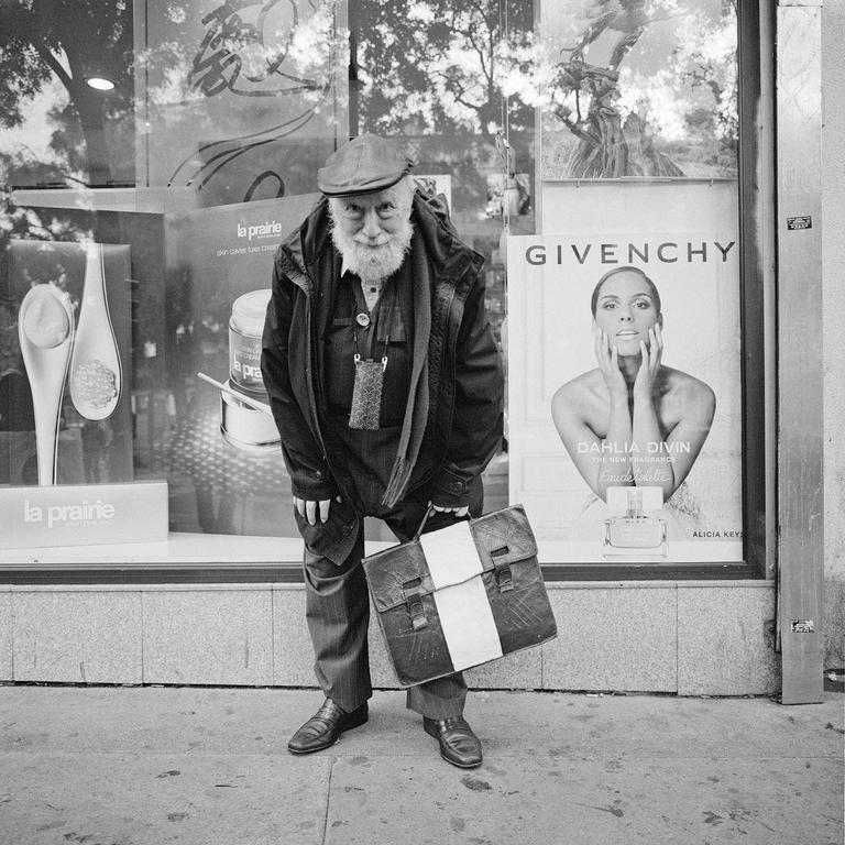 Philipp Hugues Bonan photographe, portrait de Michel Butor