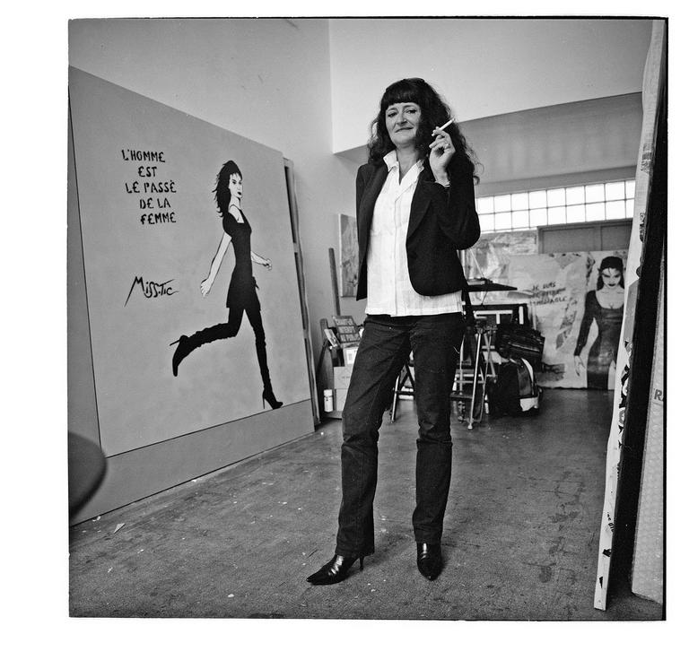 Catalogue raisonné, Philipp Hugues Bonan photographe, portrait de Miss Tic