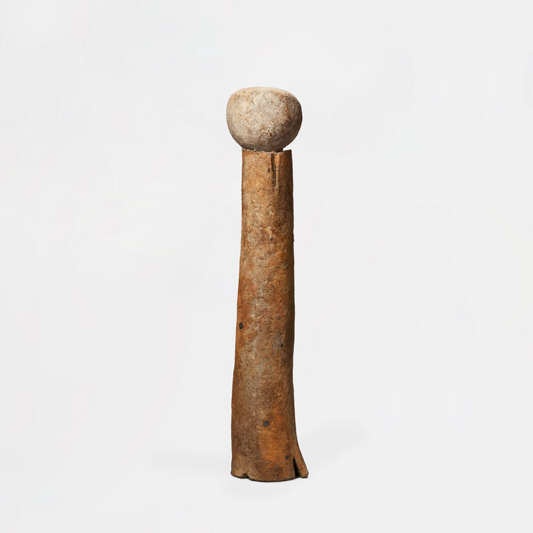 Catalogue raisonné, Jacqueline Lerat, Boule sur colonne, 1998