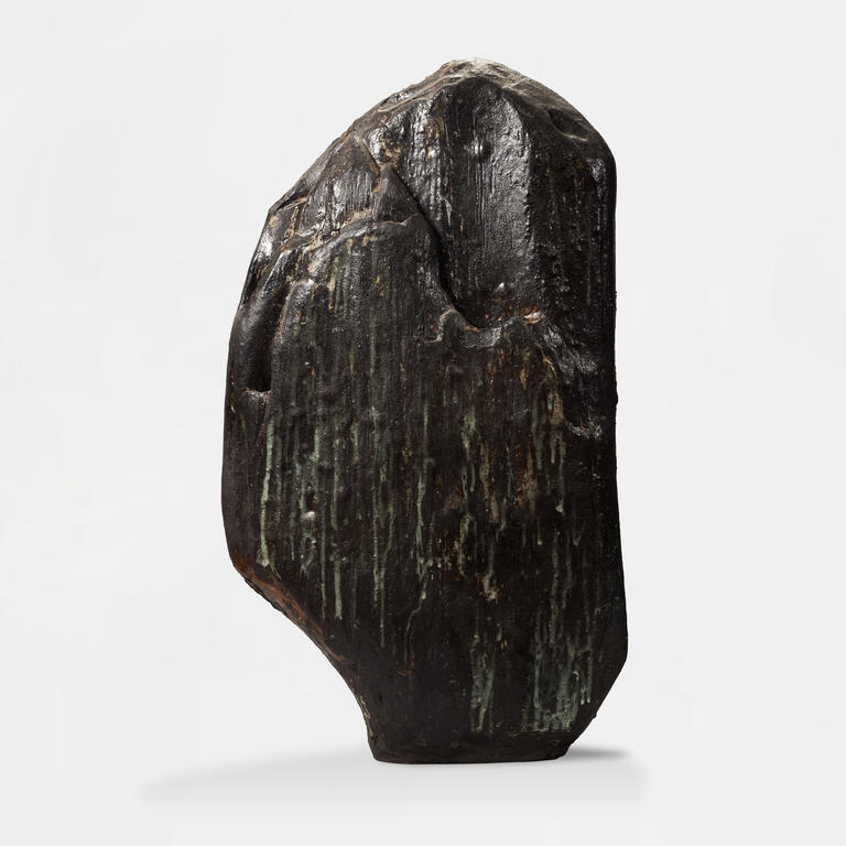 Catalogue raisonné, Jean Lerat, Grand galet noir, 1972