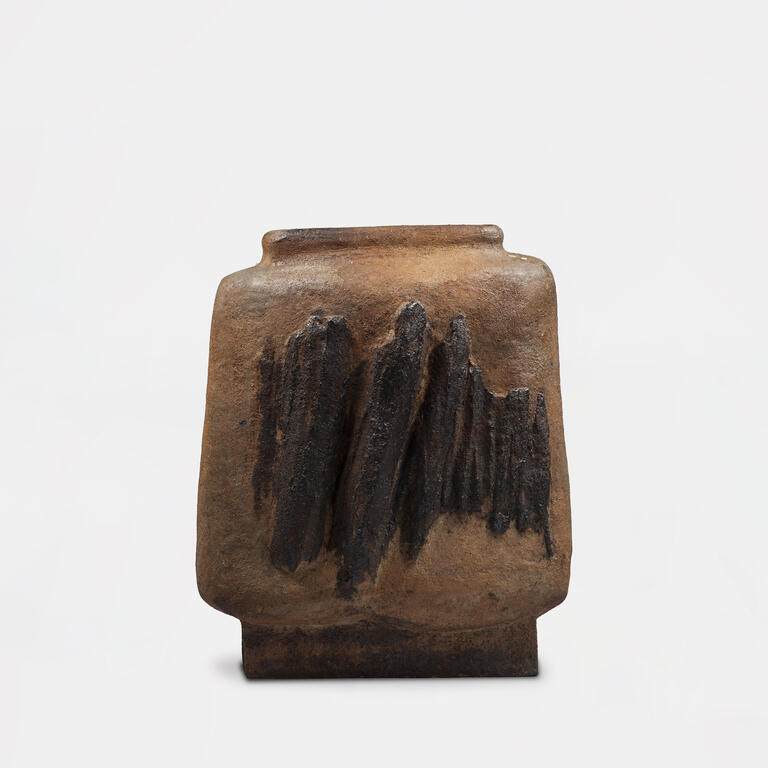 Catalogue raisonné, Jean Lerat, Motif noir (Vase sculpture), 1962
