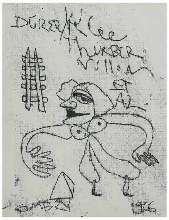 Catalogue raisonné, Norris Embry, Sans titre (Danseuse), 1966