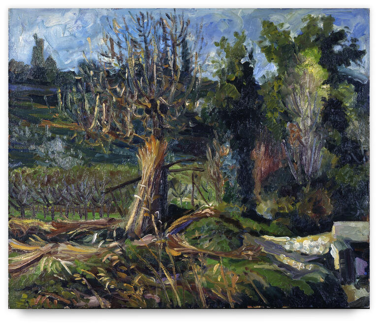 Catalogue raisonné, Henri Baviera, Paysage vert du Malvent — 1960