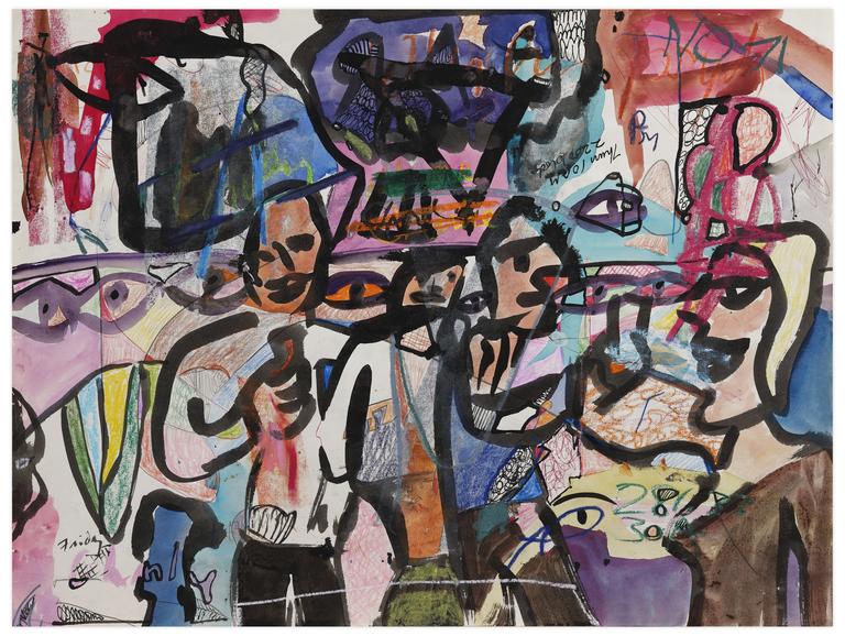 Catalogue raisonné, Norris Embry, Sans titre (Thurs 10 AM 2200 Block), 1971
