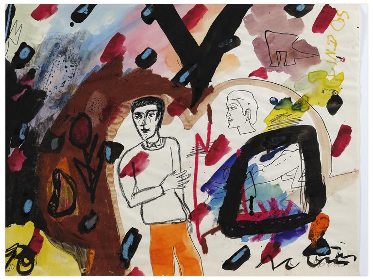 Catalogue raisonné, Norris Embry, Sans titre (Lindos), 1970