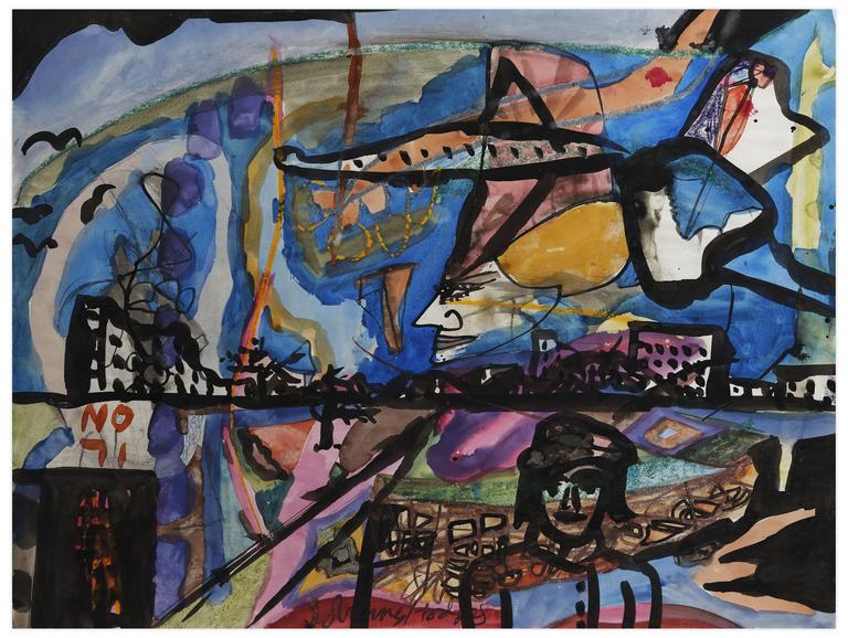 Catalogue raisonné, Norris Embry, Sans titre (Johnny Hodges), 1971