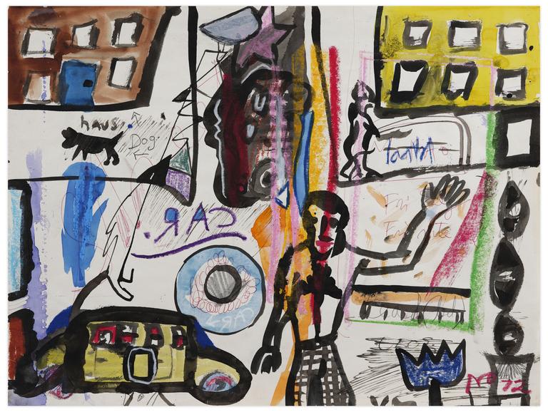Catalogue raisonné, Norris Embry, Sans titre (Haus Dog), 1972