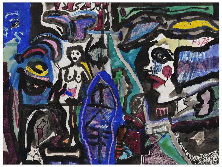 Catalogue raisonné, Norris Embry, Sans titre (Orchestra), 1972