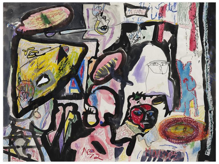 Catalogue raisonné, Norris Embry, Sans titre (PR / INK), 1972