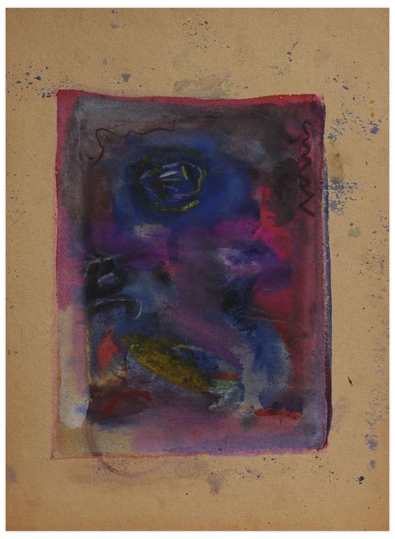 Catalogue raisonné, Norris Embry, Joy (Composition mauve), vers 1960