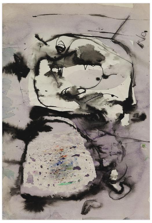Catalogue raisonné, Norris Embry, Sans titre (Tête de profil), 1960