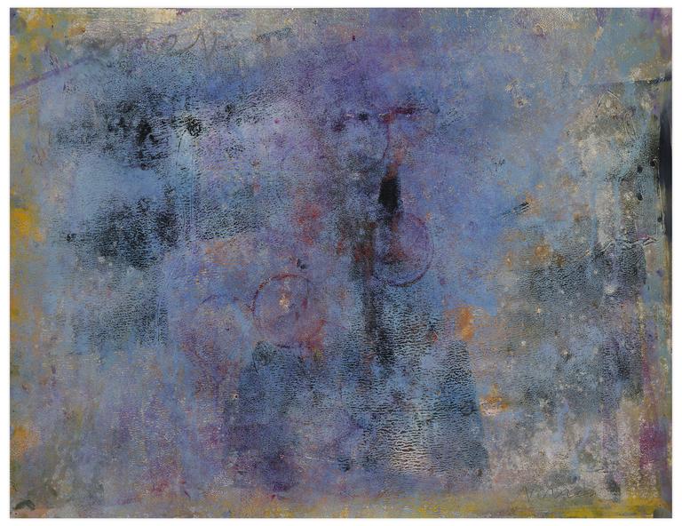 Catalogue raisonné, Norris Embry, Sans titre (Abstraction mauve), vers 1955-1960