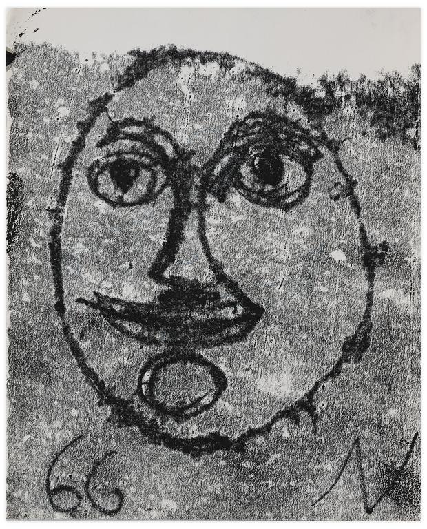 Catalogue raisonné, Norris Embry, Sans titre (Masque), 1966