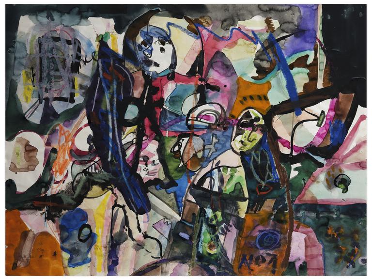 Catalogue raisonné, Norris Embry, Sans titre (Coin noir), 1971