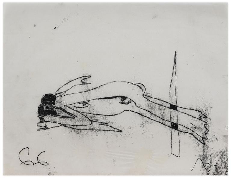Catalogue raisonné, Norris Embry, Sans titre (Scène érotique), 1966