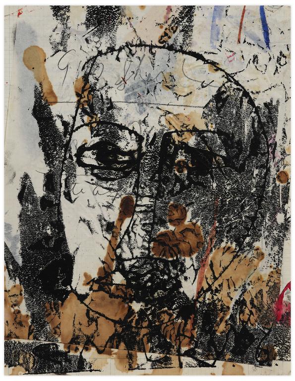 Catalogue raisonné, Norris Embry, Sans titre (Visage), 1966