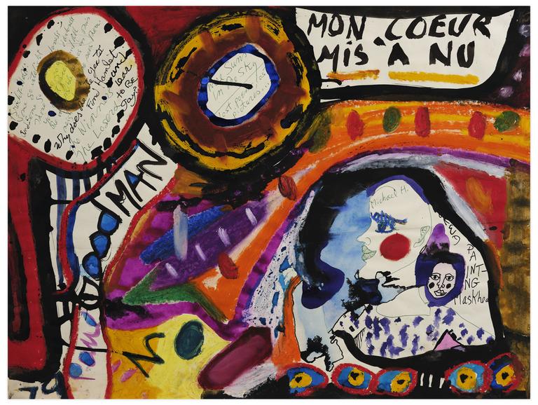 Norris Embry, Sans titre (Mon coeur mis à nu), 1979