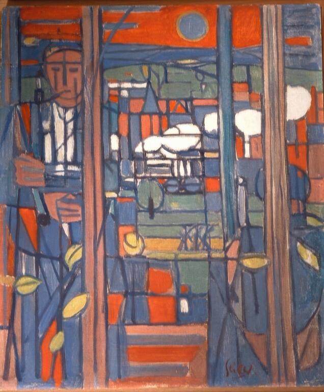 Catalogue raisonné, Hans Seiler, Le train, 1946