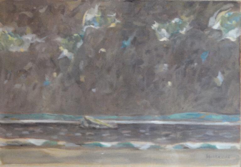 Catalogue raisonné, Hans Seiler, La plage, 1965