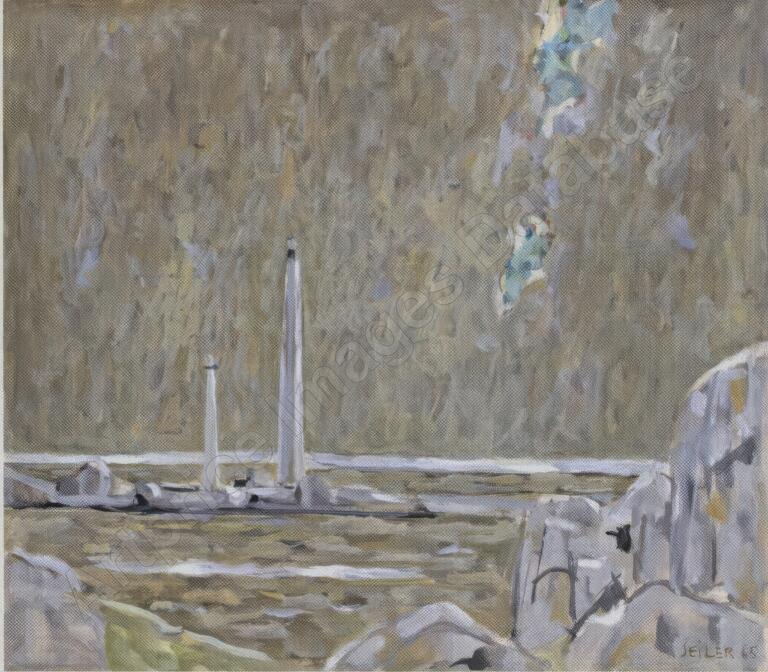 Catalogue raisonné, Hans Seiler, Port du Nord, 1966