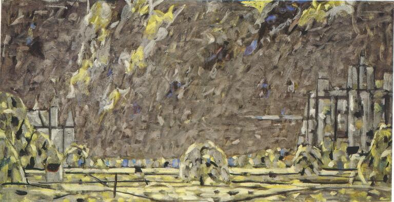 Catalogue raisonné, Hans Seiler, Paysage de Dordogne, circa 1980