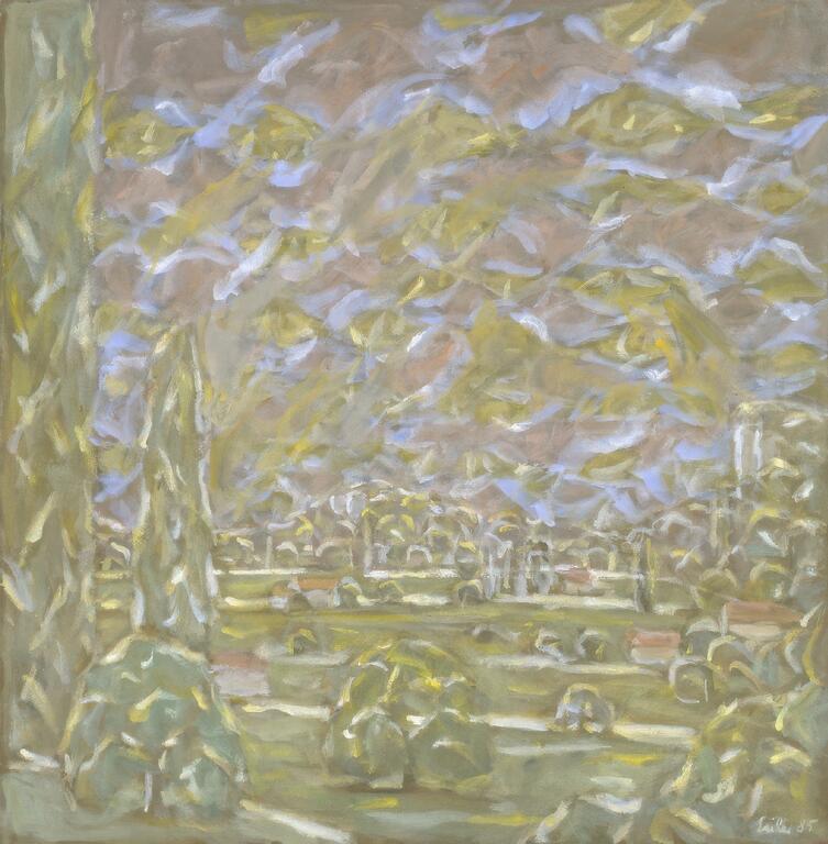 Catalogue raisonné, Hans Seiler, Vue sur la vallée, 1985