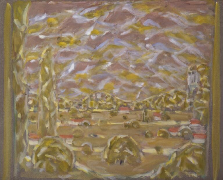 Catalogue raisonné, Hans Seiler, La vallée, circa 1985