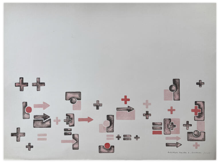 Catalogue raisonné, Henri Maccheroni, Archéologies blanches I - 1977