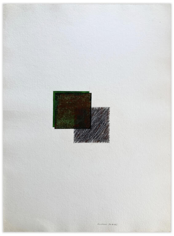 Catalogue raisonné, Henri Maccheroni, Archéologies bronze, Carrés bronze - 1986 