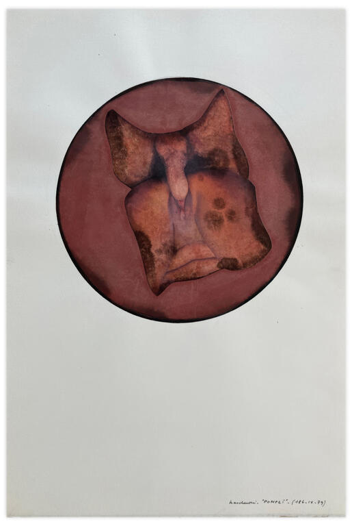 Catalogue raisonné, Henri Maccheroni, Pompeï - 1979