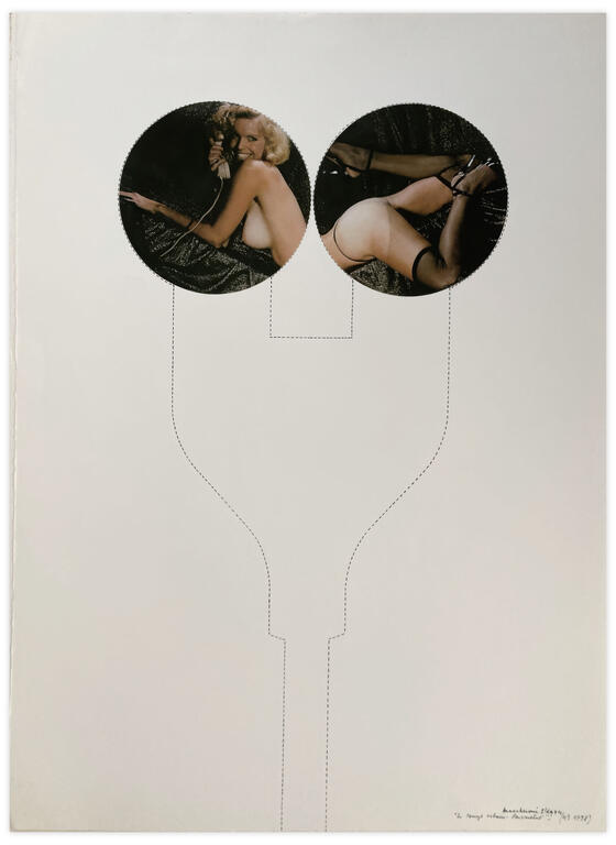 Catalogue raisonné, Henri Maccheroni, Le temps urbain, Parcmétrie - 1974