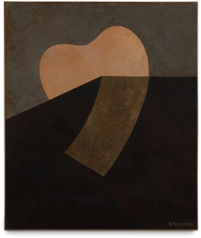 Catalogue raisonné, André Stempfel, Cuir — 1974